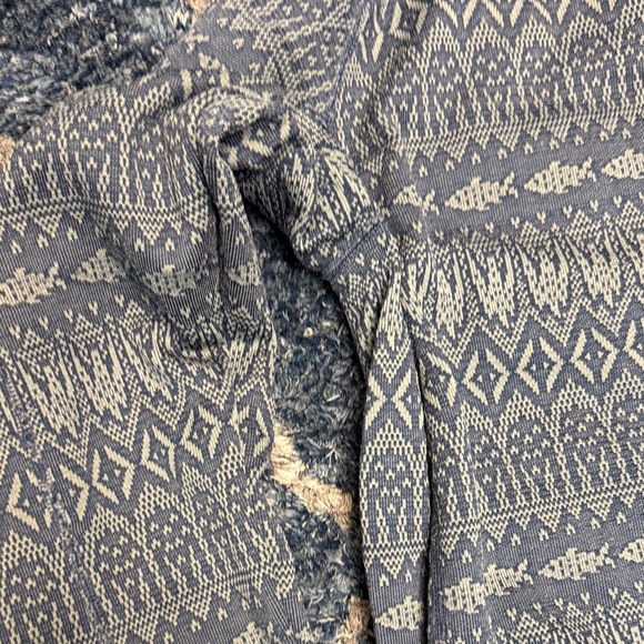 Patagonia Men’s 2 tone blue Patterned Zip Up Sweater - Picture 9 of 11